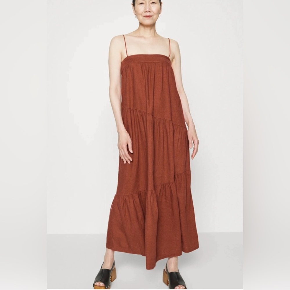 Abercrombie & Fitch Terracotta Maxi Dress